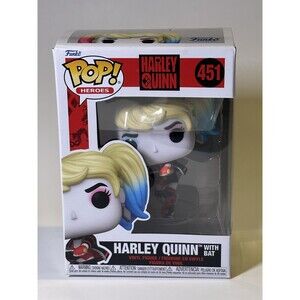 FUNKO POP! HEROES: DC - Harley with Bat [New Toy] Vinyl Figure NEW